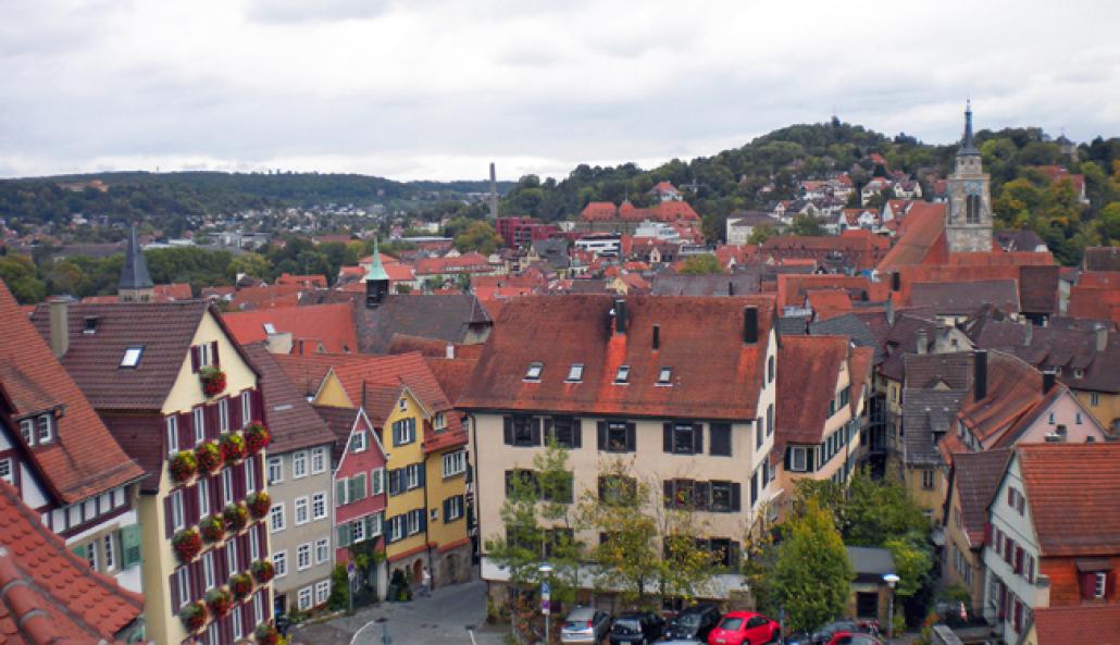 Historisches Fachwerk und spitze Giebel bestimmen das Bild im mittelalterlichen Stadtkern