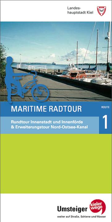 Radtouren durch Kiel – Entdecken Sie Kiel mit dem Rad! Die Stadt Kiel bietet zwei nützliche Faltblätter mit Tourenvorschlägen an, die Sie sich bequem unter www.kiel.de/touristik/kiel_erkunden/radtouren downloaden können. Das Faltblatt „Maritime Ra