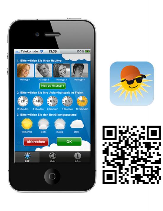 MySunCheck – Die MySunCheck-App ist ein richtiges Sommer-Muss, denn: Sie beugt dem lästigen Sonnenbrand vor. Nachdem der aktuelle Standort des Nutzers über das iPhone bestimmt wurde, können der Hauttyp, die gewünschte Aufenthaltsdauer in der Sonne u
